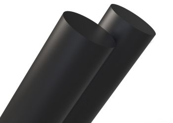 POM barre noire 60 mm longueur 500 mm Joncs pleins POM
