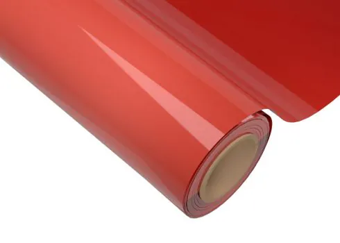 Film Adhésif Chrome Rouge Pour Voiture - Brillant 3D Sans Bulles - 152 Cm De Large - Vendue Au Mètre