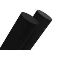 Barre Ronde POM Noire Ø60 Mm - Longueur 250 Mm - Polyoxyméthylène Plein Haute Performance